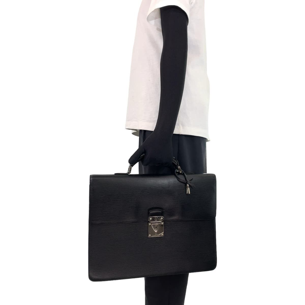 Louis Vuitton Louis Vuitton Louis Vuitton Epi Leather Laguito Briefcase M31092 Leather Business Bag M31092 in Very Good Condition Size ONE SIZE - 7 Thumbnail