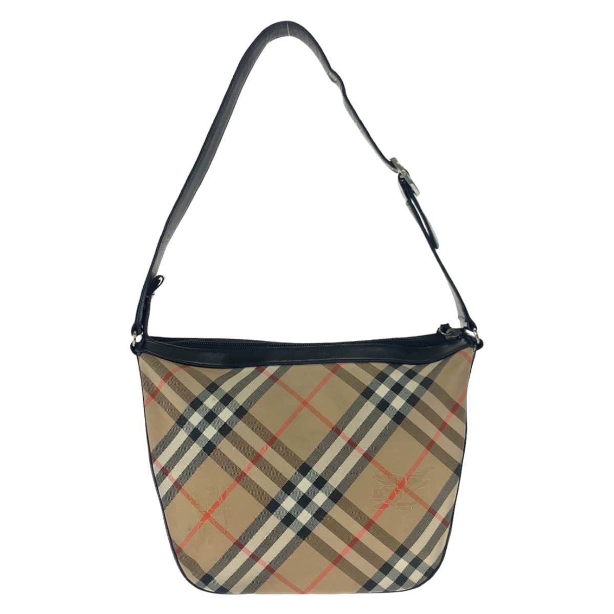 Burberry Burberry Burberry Nova Check Canvas/Leather Shoulder Bag 405445 Canvas Crossbody Bag 405445 in Very Good Condition Size ONE SIZE - 3 Thumbnail
