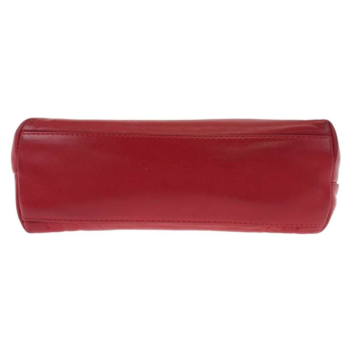 Chanel Chanel Chanel Vintage Mademoiselle Red Lambskin Shoulder Bag Leather Crossbody Bag 405453 in Very Good Condition Size ONE SIZE - 10 Thumbnail