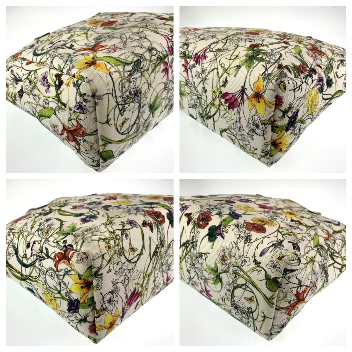 Gucci Gucci Gucci Flora Canvas Tote Bag 282439 Canvas Tote Bag 282439 in Great Condition Size ONE SIZE - 3 Thumbnail