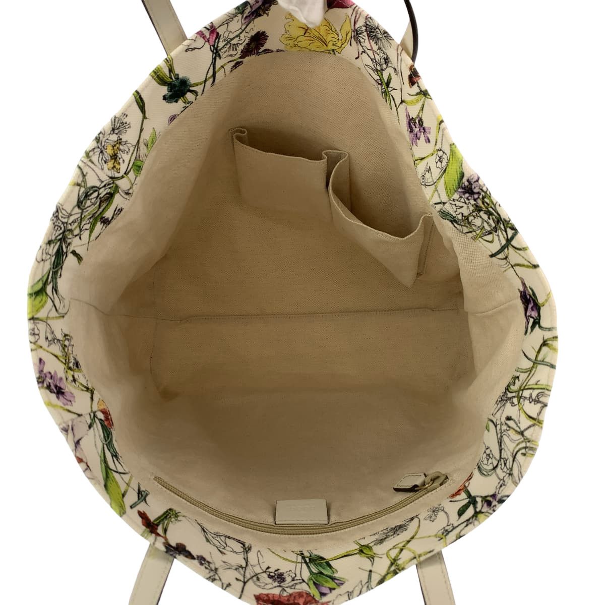 Gucci Gucci Gucci Flora Canvas Tote Bag 282439 Canvas Tote Bag 282439 in Great Condition Size ONE SIZE - 9 Thumbnail