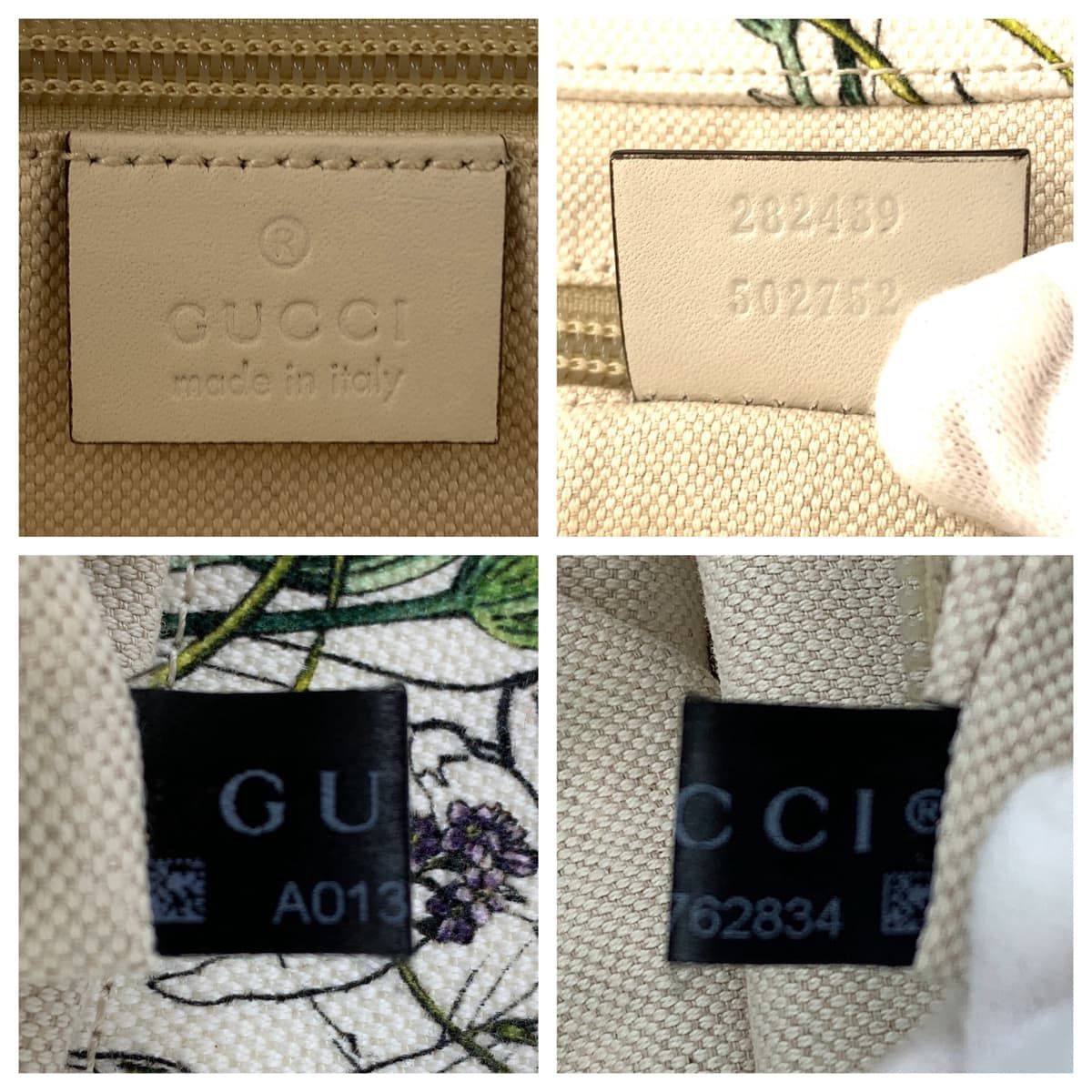 Gucci Gucci Gucci Flora Canvas Tote Bag 282439 Canvas Tote Bag 282439 in Great Condition Size ONE SIZE - 4 Thumbnail
