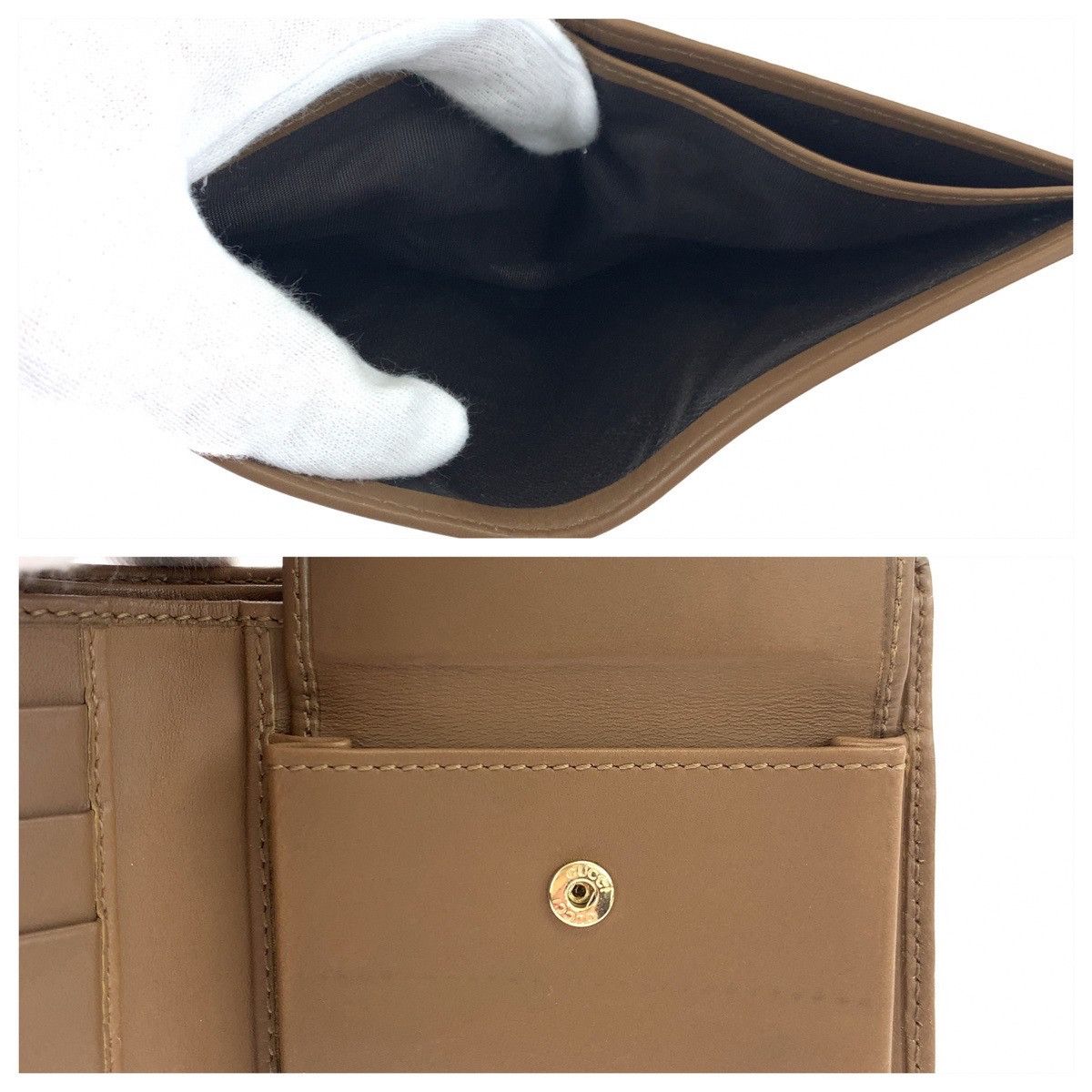 Gucci Gucci Gucci Flora Mini Infinity Canvas/Leather Compact Wallet Canvas Short Wallet 237359 in Great Condition Size ONE SIZE - 6 Thumbnail