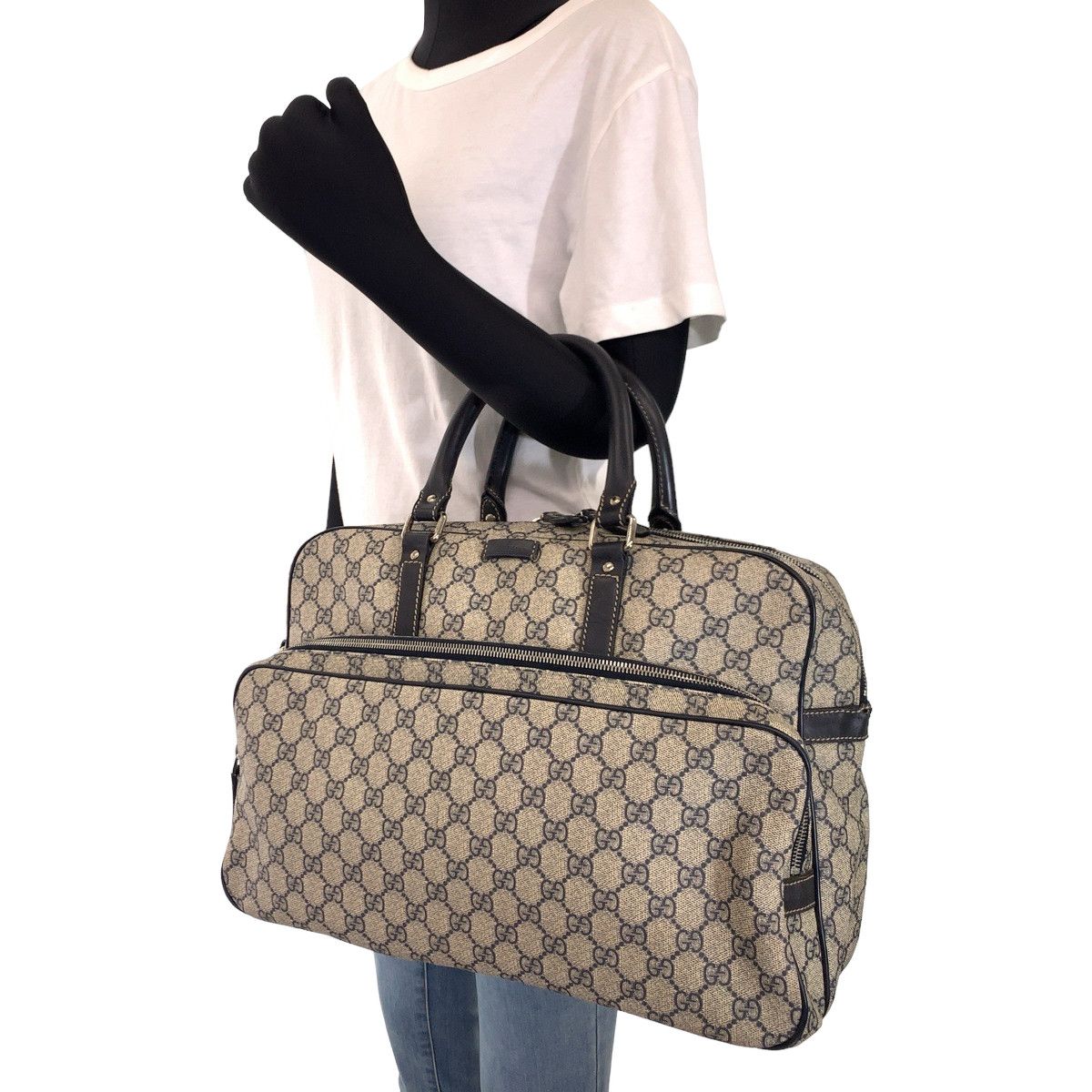 Gucci Gucci Gucci GG Supreme Canvas Business Bag Briefcase 246478 Canvas Business Bag 246478 in Good Condition Size ONE SIZE - 8 Thumbnail