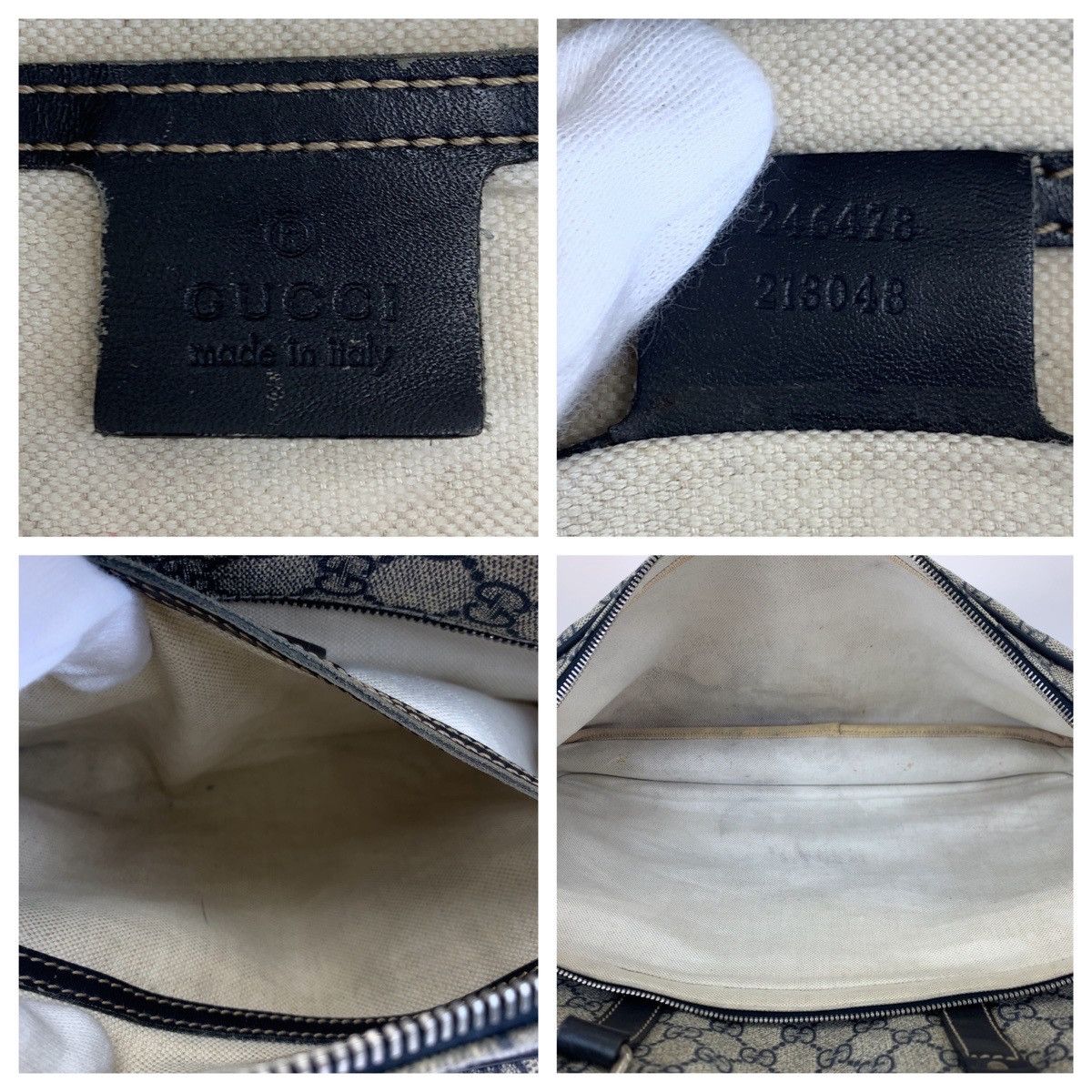 Gucci Gucci Gucci GG Supreme Canvas Business Bag Briefcase 246478 Canvas Business Bag 246478 in Good Condition Size ONE SIZE - 4 Thumbnail