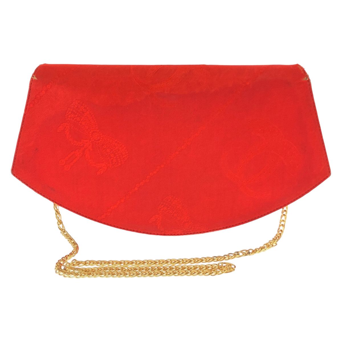 Cartier Cartier Cartier Vintage Silk Jewelry Pattern Chain Shoulder Bag Canvas Crossbody Bag in Very Good Condition Size ONE SIZE - 2 Thumbnail