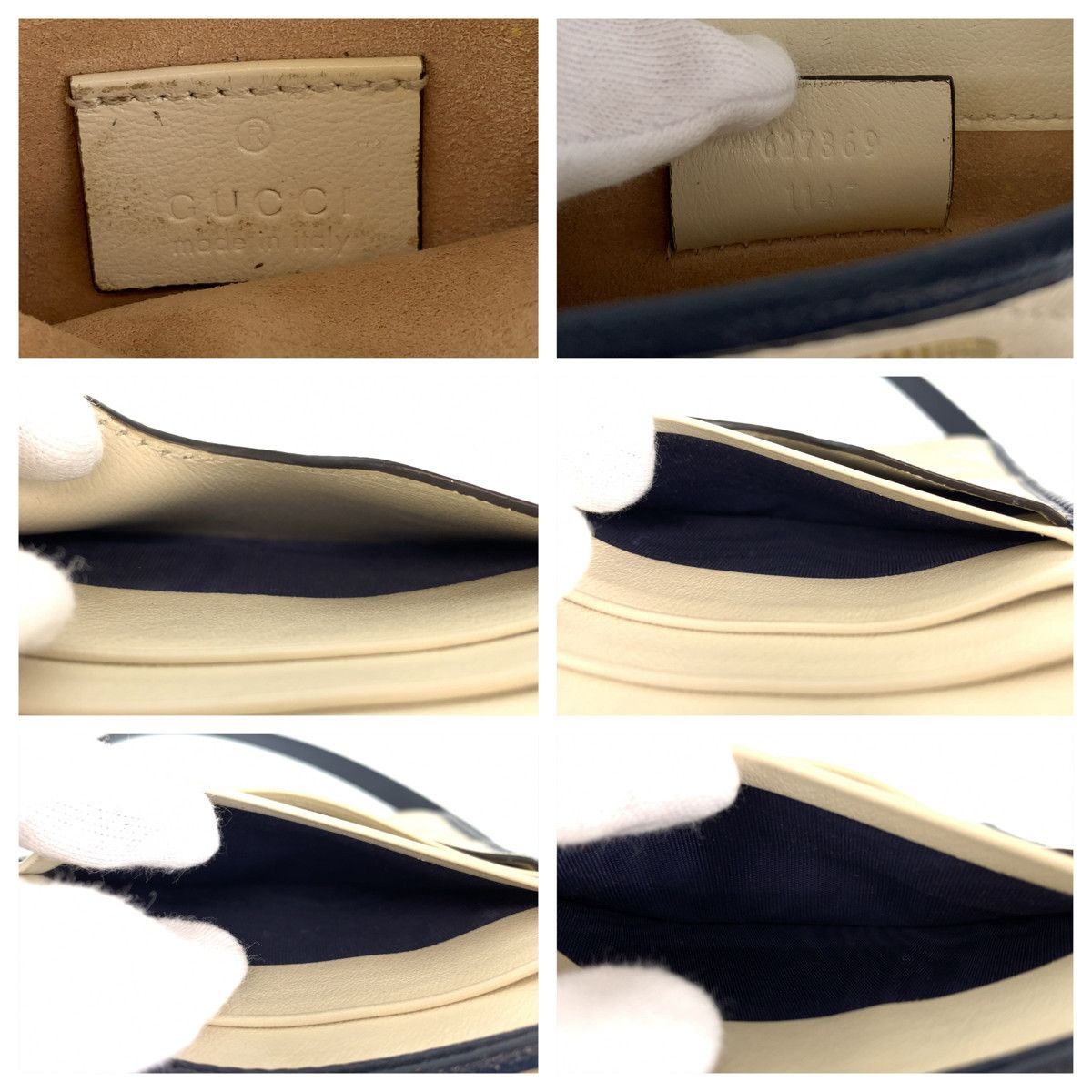 Gucci Gucci Gucci Leather GG Marmont Shoulder Bag Phone Case Leather Crossbody Bag 627369 in Very Good Condition Size ONE SIZE - 4 Thumbnail