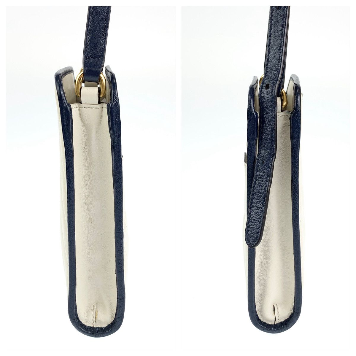 Gucci Gucci Gucci Leather GG Marmont Shoulder Bag Phone Case Leather Crossbody Bag 627369 in Very Good Condition Size ONE SIZE - 8 Thumbnail