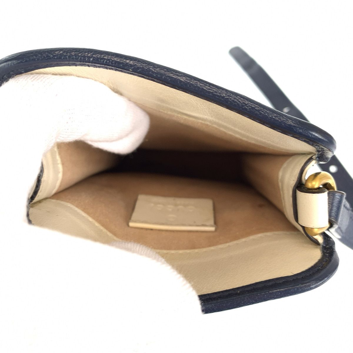 Gucci Gucci Gucci Leather GG Marmont Shoulder Bag Phone Case Leather Crossbody Bag 627369 in Very Good Condition Size ONE SIZE - 9 Thumbnail