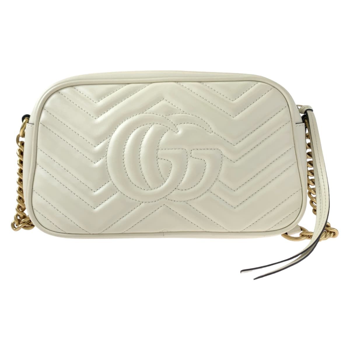Gucci Gucci Gucci GG Marmont Leather Shoulder Bag 447632 Leather Crossbody Bag 447632 in Very Good Condition Size ONE SIZE - 2 Thumbnail