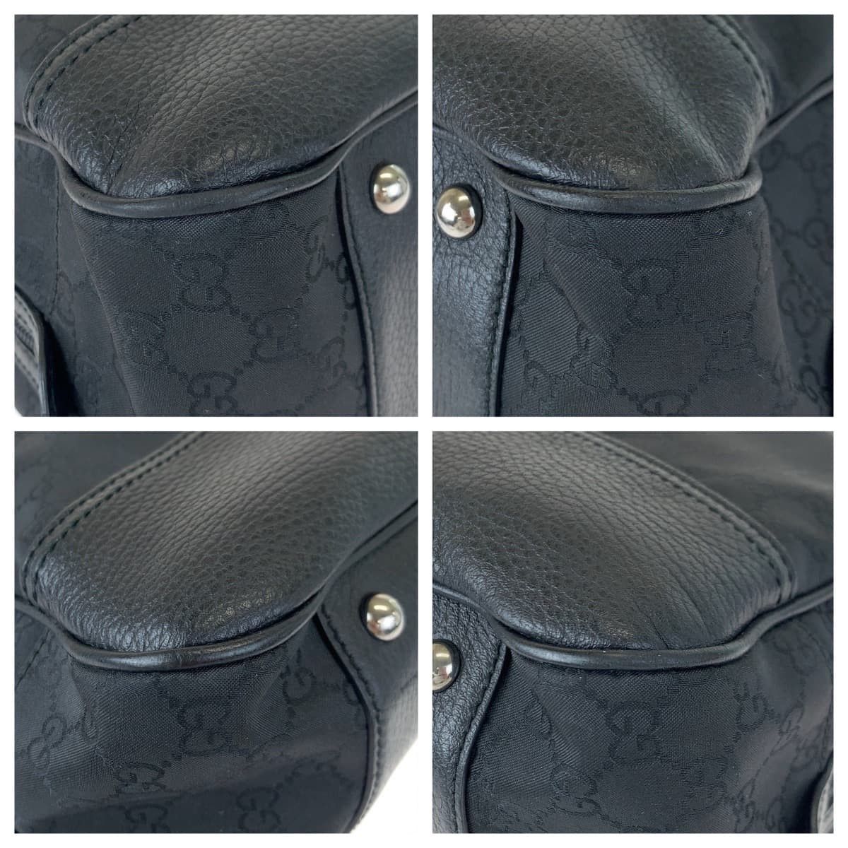 Gucci Gucci Gucci GG Canvas Sheline Line Nylon 2way Bag 293595 Others Travel Bag 293595 Size ONE SIZE - 3 Thumbnail