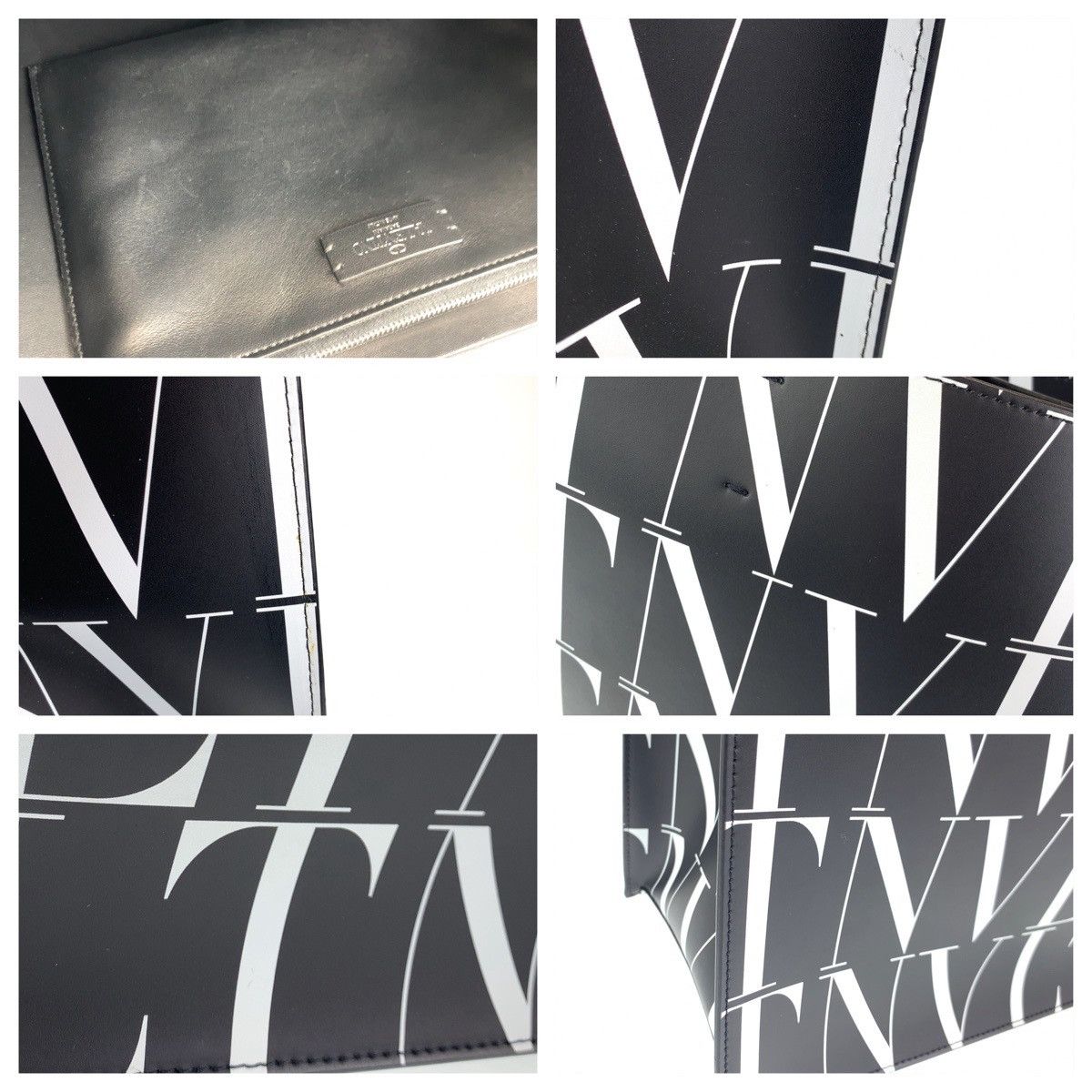 Valentino Valentino Valentino Calf Tote Bag WY2B0963 Leather Tote Bag WY2B0963 in Great Condition Size ONE SIZE - 5 Thumbnail