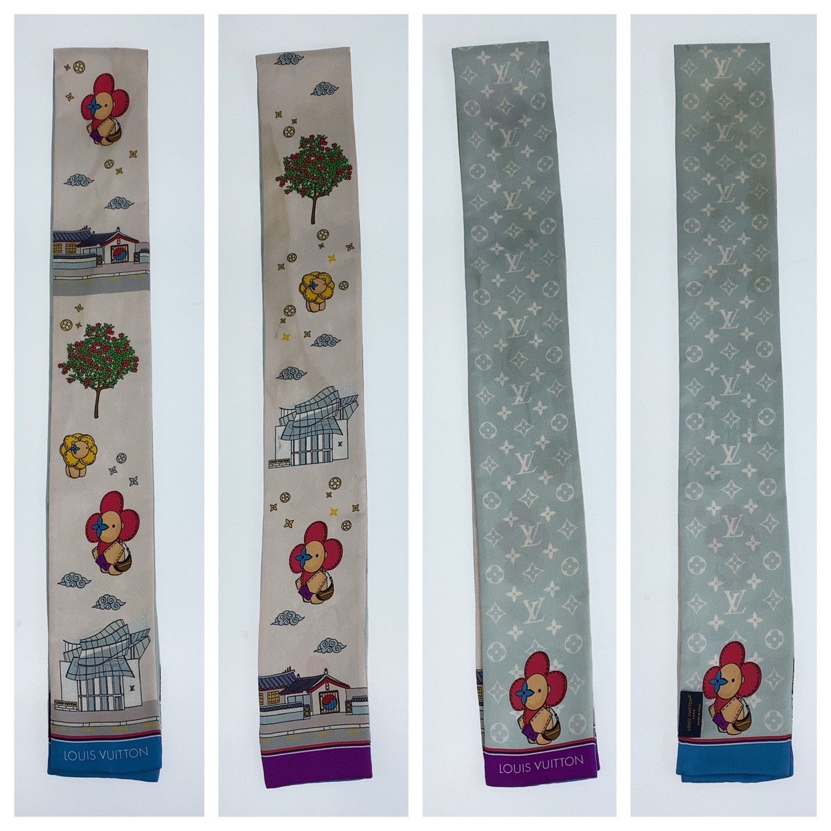Louis Vuitton Louis Vuitton Louis Vuitton Silk Vivienne Seoul Scarf M77934 Canvas Scarf M77934 in Very Good Condition Size ONE SIZE - 6 Thumbnail