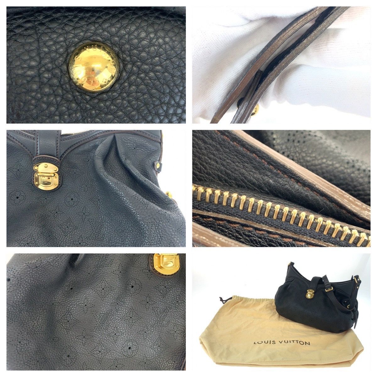 Louis Vuitton Louis Vuitton Louis Vuitton Monogram Mahina XS Leather Shoulder Bag M95972 Leather Crossbody Bag M95972 in Very Good Condition Size ONE SIZE - 5 Thumbnail