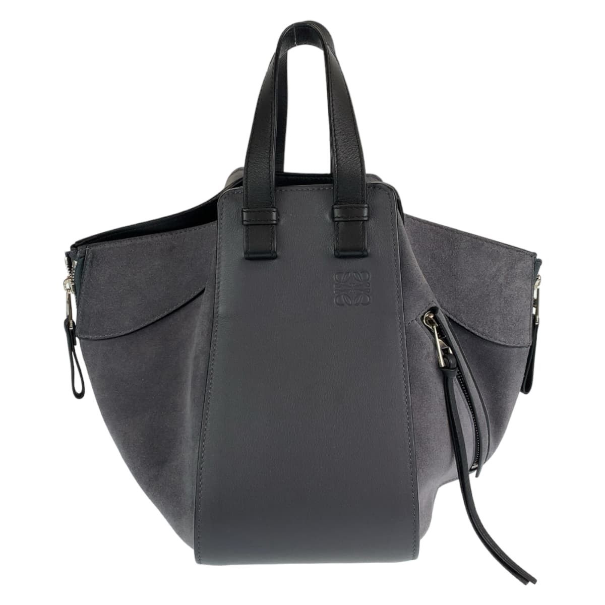 Loewe Loewe Loewe Anagram Hammock Suede/Leather Shoulder Bag Leather Shoulder Bag in Great Condition Size ONE SIZE - 2 Thumbnail