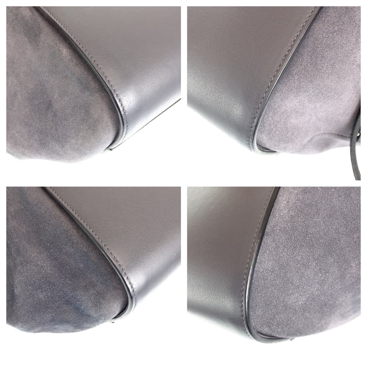 Loewe Loewe Loewe Anagram Hammock Suede/Leather Shoulder Bag Leather Shoulder Bag in Great Condition Size ONE SIZE - 4 Thumbnail