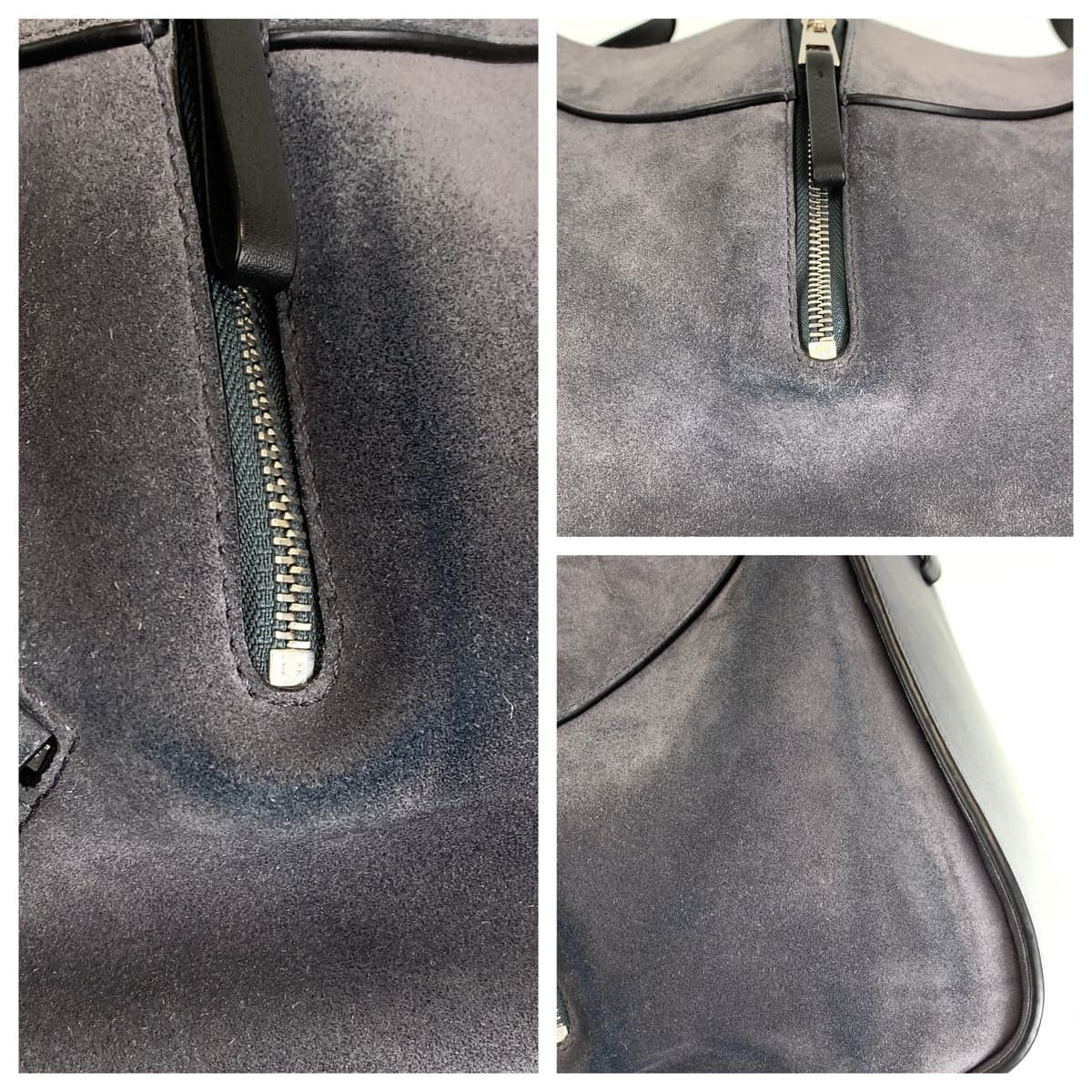 Loewe Loewe Loewe Anagram Hammock Suede/Leather Shoulder Bag Leather Shoulder Bag in Great Condition Size ONE SIZE - 5 Thumbnail