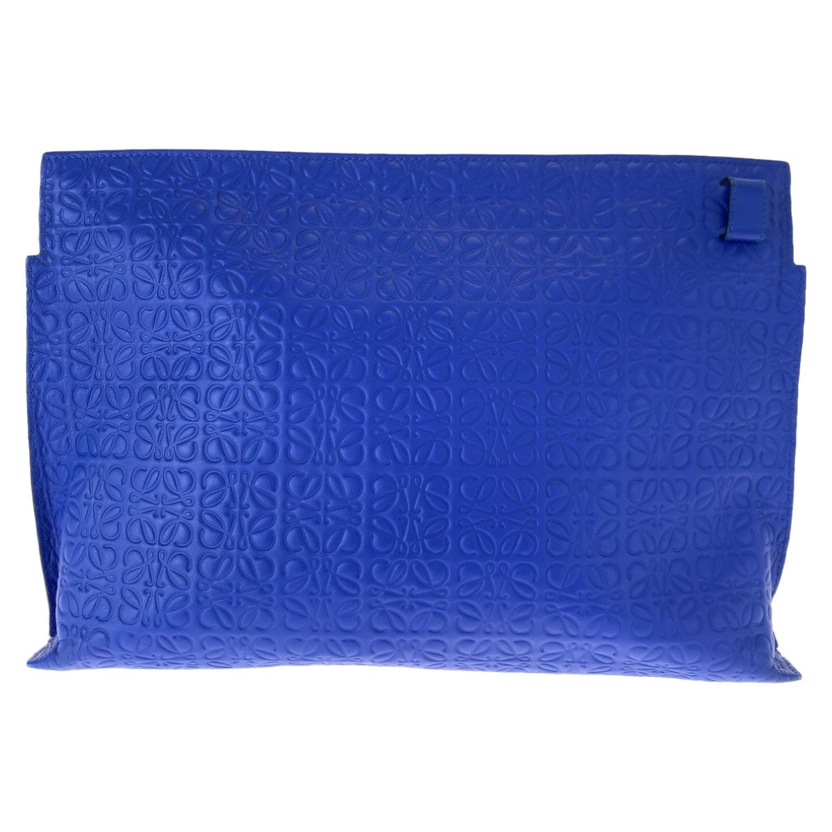 Loewe Loewe Loewe Leather Repeat Anagram T Pouch Clutch Bag 405442 Leather Clutch Bag 405442 in Very Good Condition Size ONE SIZE - 2 Thumbnail