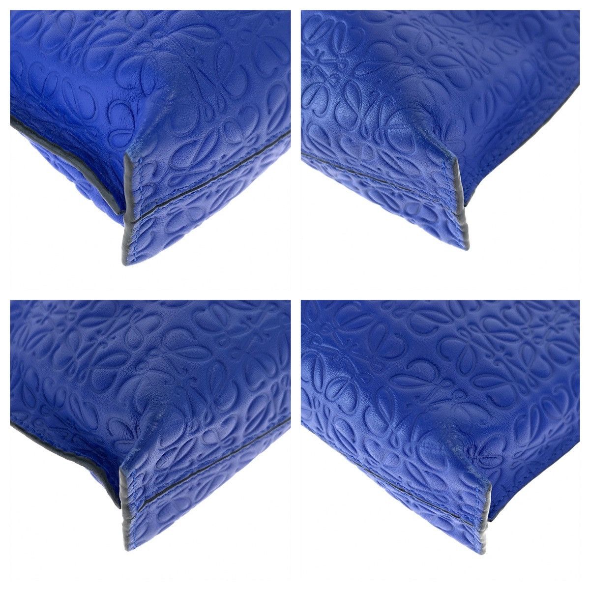 Loewe Loewe Loewe Leather Repeat Anagram T Pouch Clutch Bag 405442 Leather Clutch Bag 405442 in Very Good Condition Size ONE SIZE - 3 Thumbnail