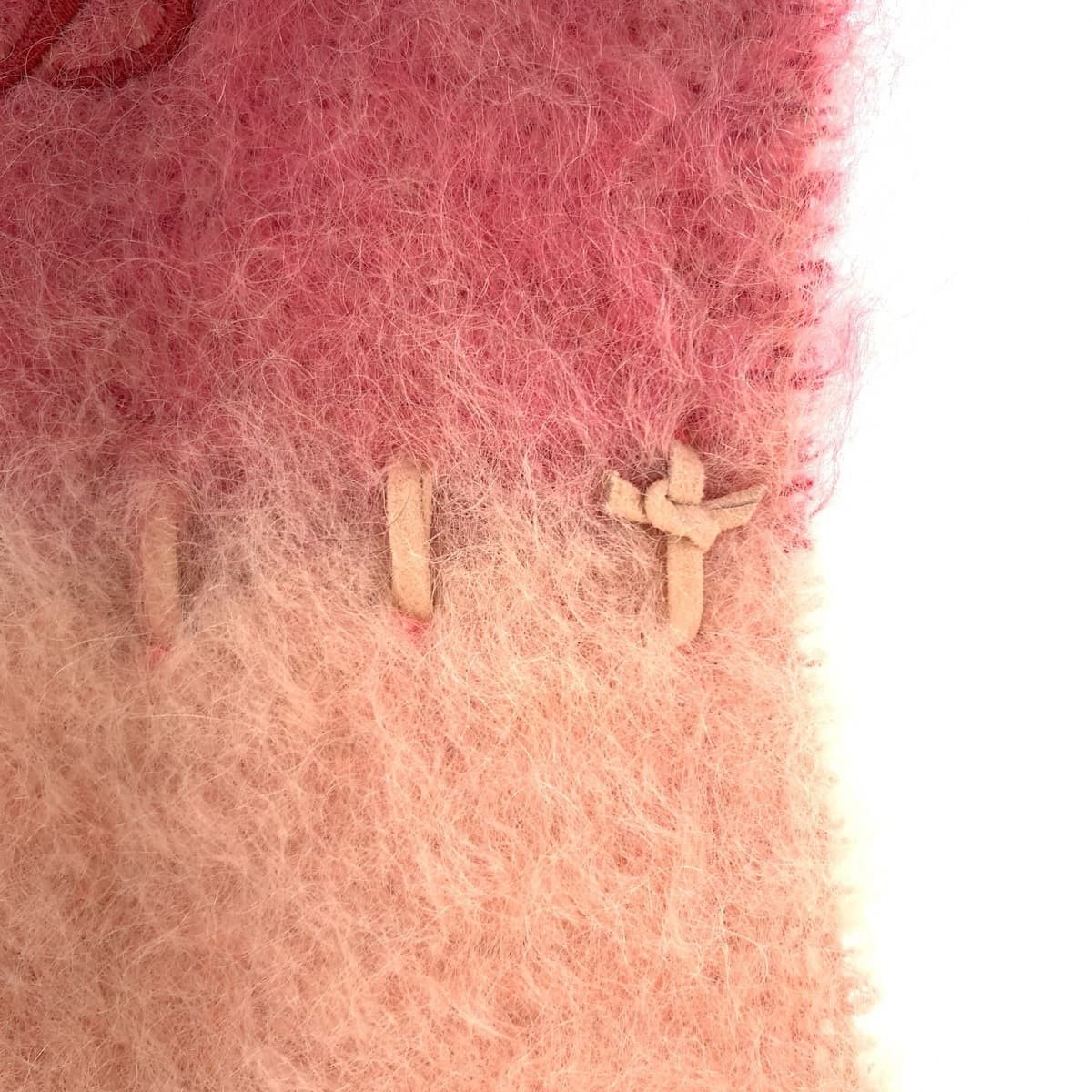 Loewe Loewe Loewe Anagram Wool Mohair Scarf Canvas Scarf Size ONE SIZE - 8 Thumbnail