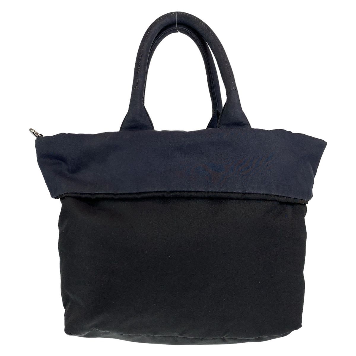 Prada Prada Prada Nylon Tessuto Logo Tote Bag Canvas Tote Bag Size ONE SIZE - 2 Thumbnail