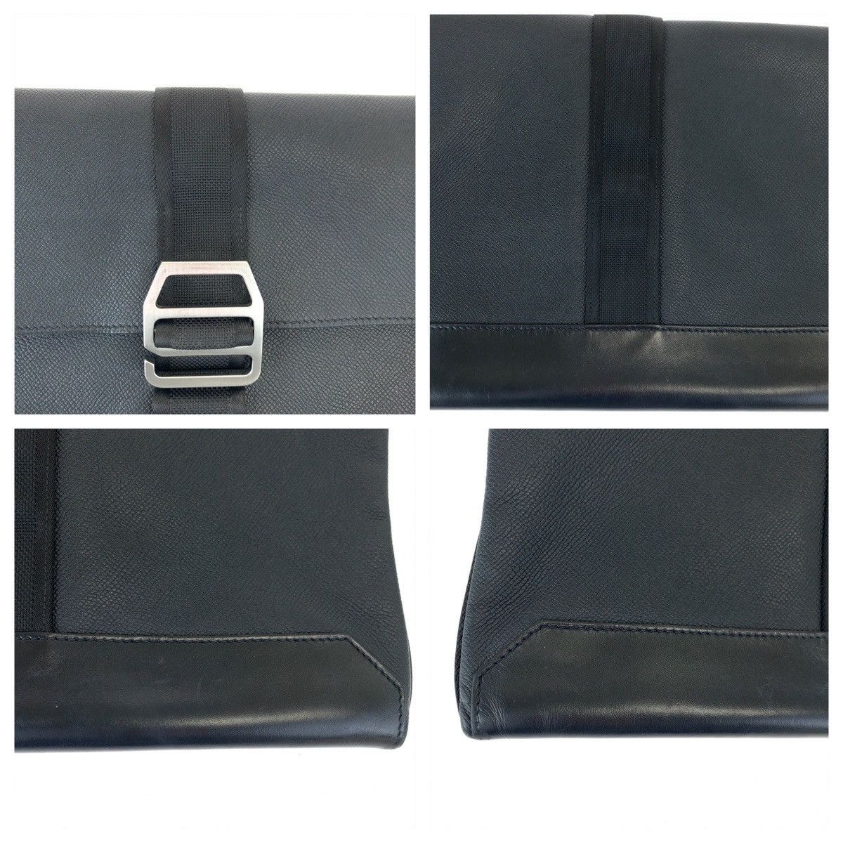 Hermes Hermes Hermes Leather City Slide Clutch Bag Leather Clutch Bag in Very Good Condition Size ONE SIZE - 6 Thumbnail