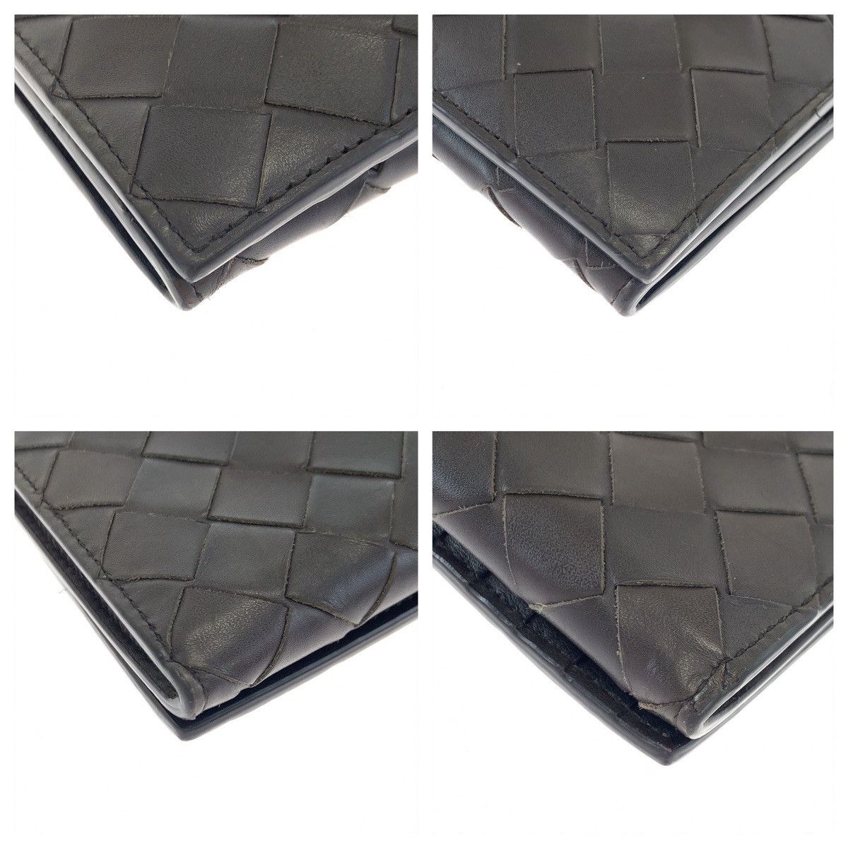 Bottega Veneta Bottega Veneta Bottega Veneta Brown Leather Bifold Wallet Leather Long Wallet PO2255077B Size ONE SIZE - 3 Thumbnail
