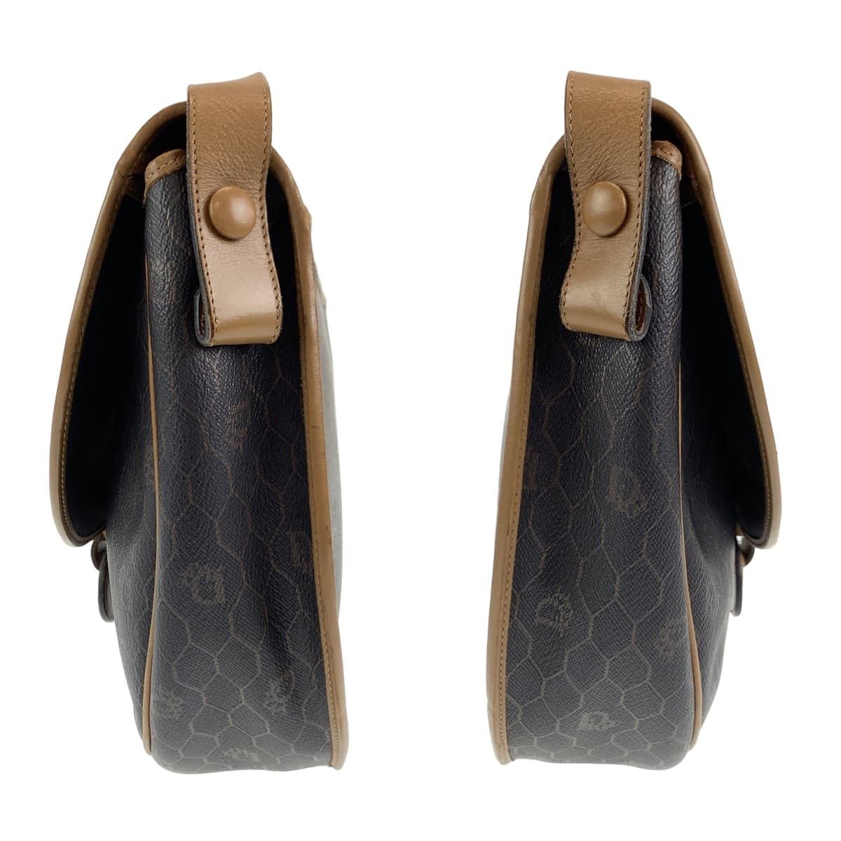 Dior Dior Dior Vintage Honeycomb Pattern Leather Shoulder Bag Leather Shoulder Bag in Very Good Condition Size ONE SIZE - 6 Thumbnail