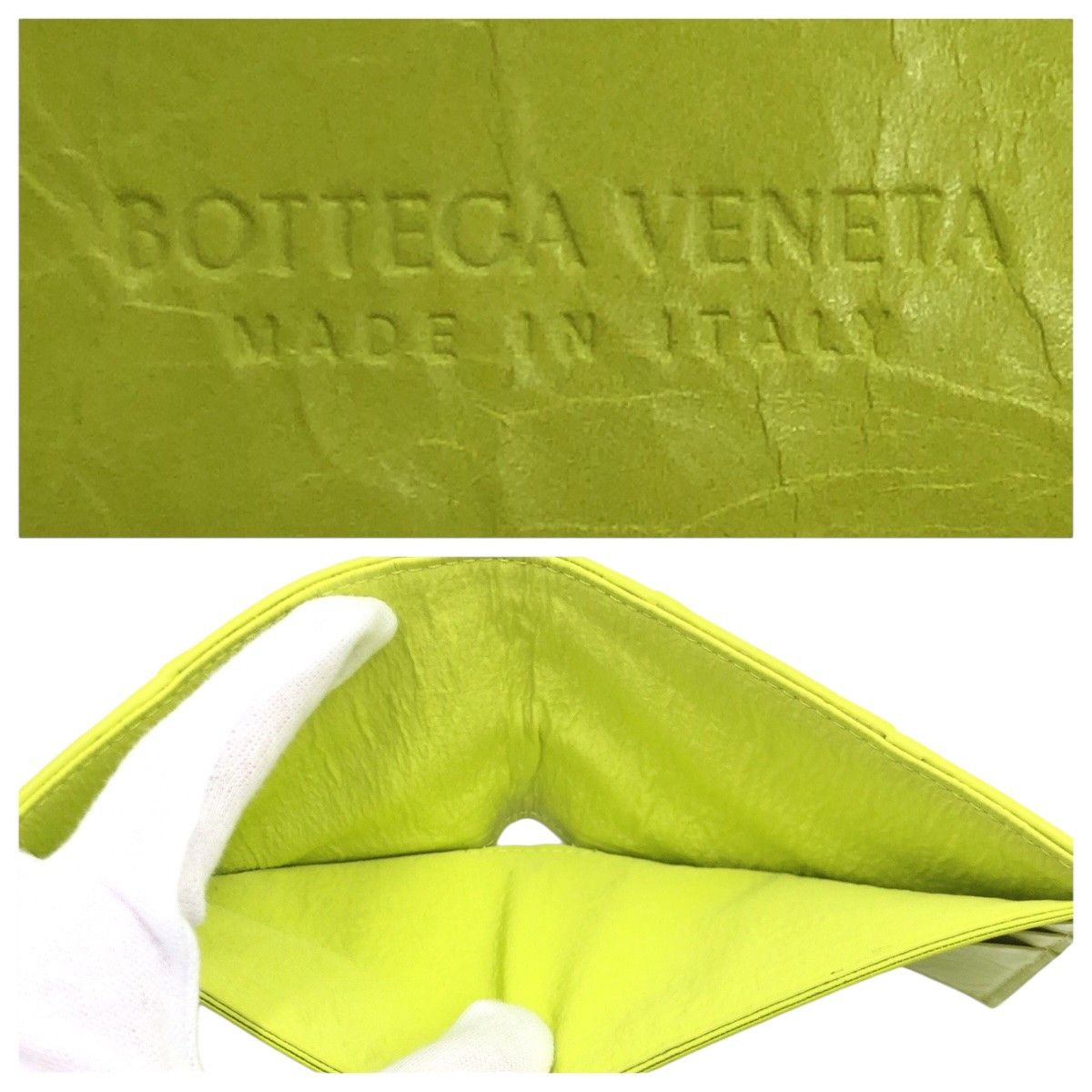 Bottega Veneta Bottega Veneta Bottega Veneta Leather Maxi Intrecciato Cassette Wallet Leather Short Wallet 405693 in Great Condition Size ONE SIZE - 4 Thumbnail