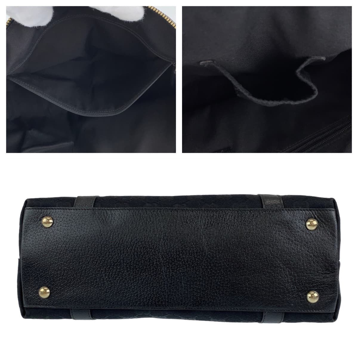 Gucci Gucci Gucci GG Canvas/Leather Abby Shoulder Bag 141470 Canvas Shoulder Bag 141470 in Very Good Condition Size ONE SIZE - 8 Thumbnail
