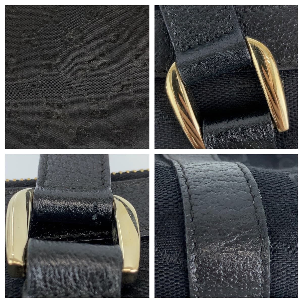 Gucci Gucci Gucci GG Canvas/Leather Abby Shoulder Bag 141470 Canvas Shoulder Bag 141470 in Very Good Condition Size ONE SIZE - 4 Thumbnail