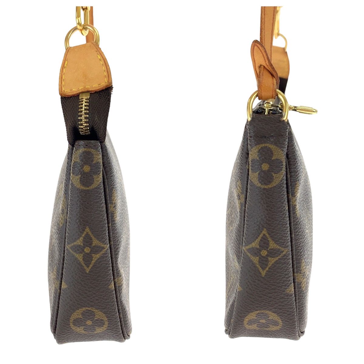 Louis Vuitton Louis Vuitton Louis Vuitton Monogram Brown PVC M51980 Accessory Pouch Handbag Canvas Handbag M51980 in Very Good Condition Size ONE SIZE - 7 Thumbnail