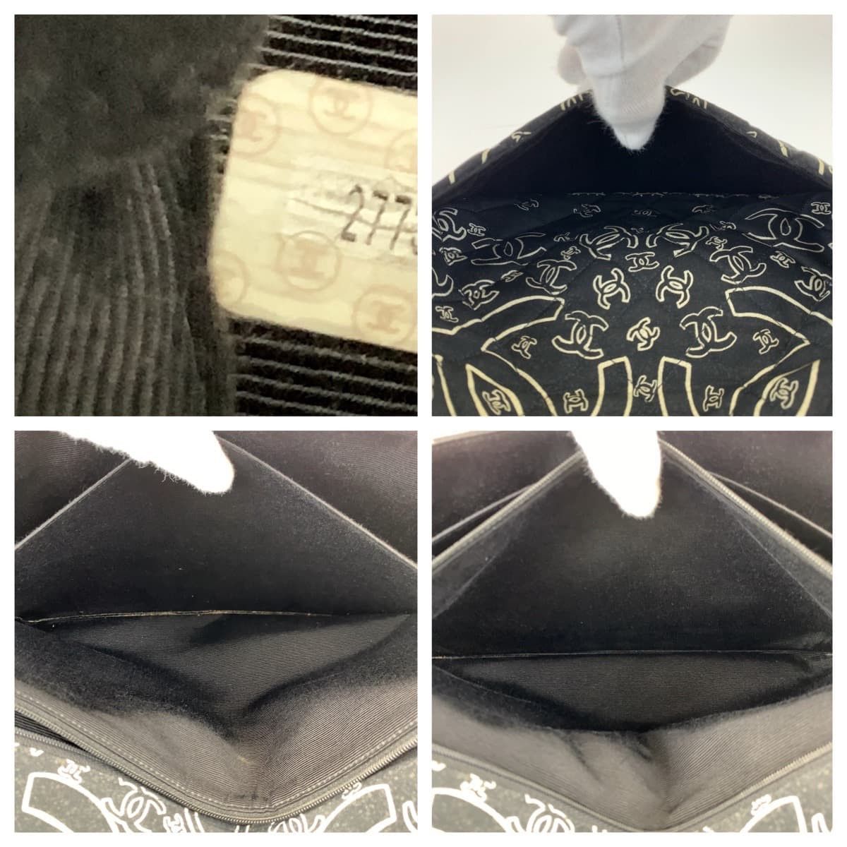 Chanel Chanel Chanel Vintage Bandana Matelassé Cotton Shoulder Bag Cotton Crossbody Bag 405815 in Very Good Condition Size ONE SIZE - 4 Thumbnail