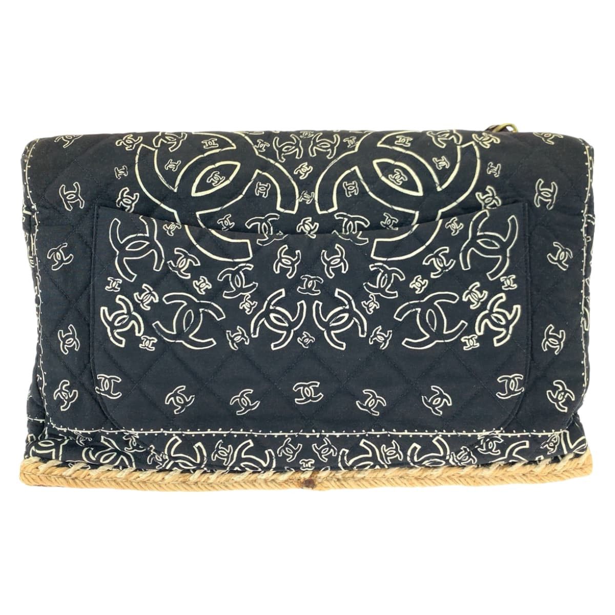 Chanel Chanel Chanel Vintage Bandana Matelassé Cotton Shoulder Bag Cotton Crossbody Bag 405815 in Very Good Condition Size ONE SIZE - 2 Thumbnail