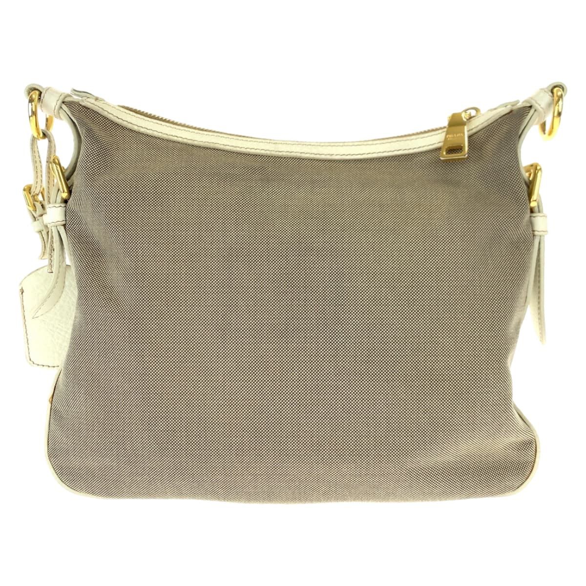 Prada Prada Prada Canvas Logo Jacquard Shoulder Bag BT0706 Canvas Crossbody Bag BT0706 in Very Good Condition Size ONE SIZE - 2 Thumbnail