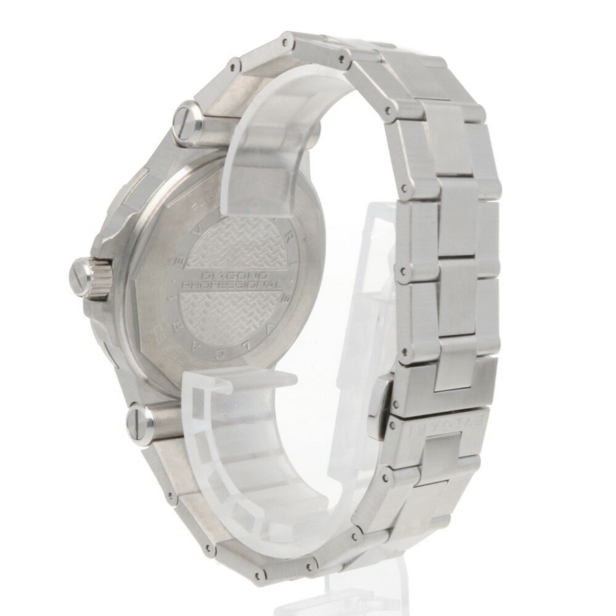 Bvlgari Bvlgari Diagono Scuba Watch Stainless Steel DP42SDS Automatic Men's BVLGARI Manufacturer's Finish Size ONE SIZE - 5 Thumbnail