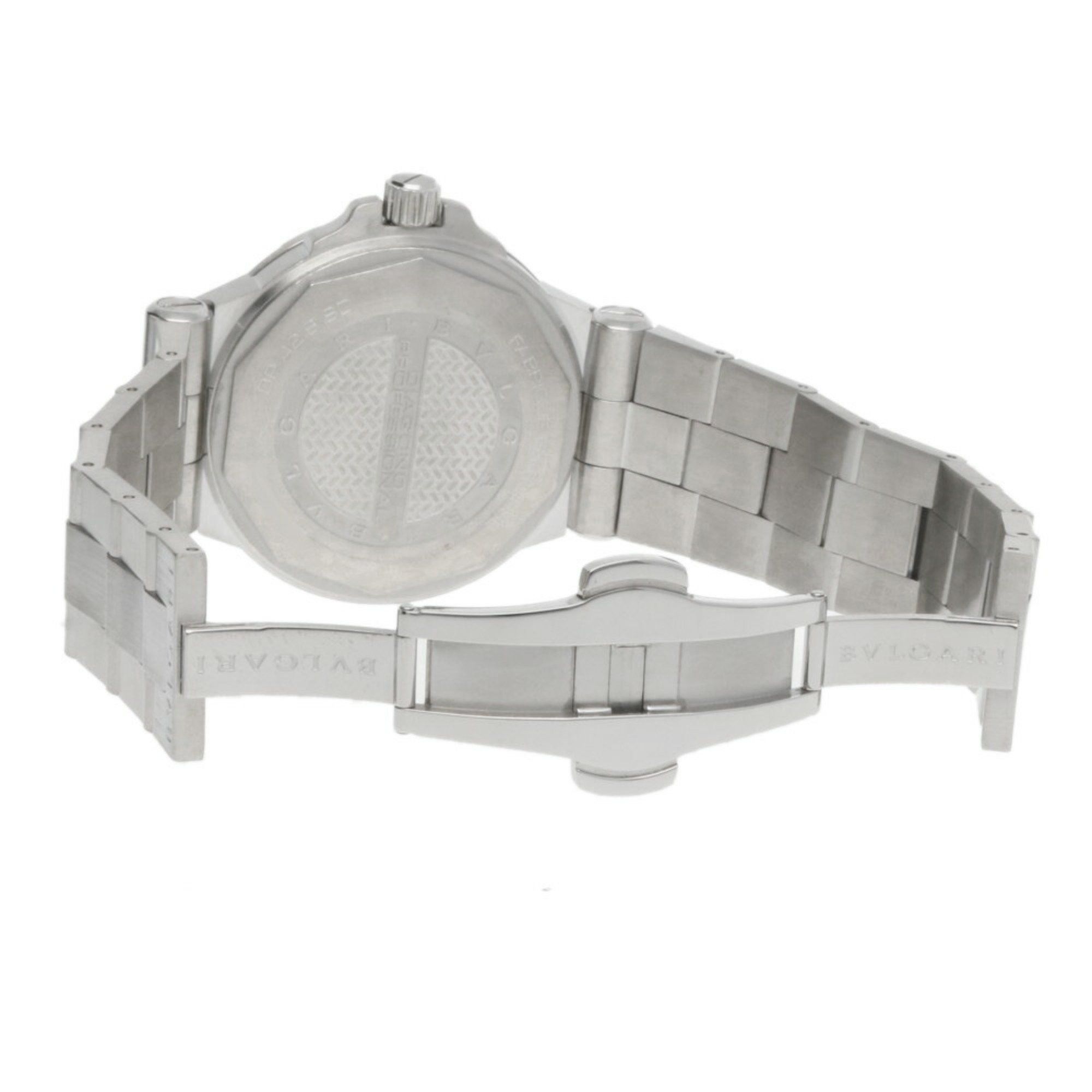 Bvlgari Bvlgari Diagono Scuba Watch Stainless Steel DP42SDS Automatic Men's BVLGARI Manufacturer's Finish Size ONE SIZE - 9 Thumbnail