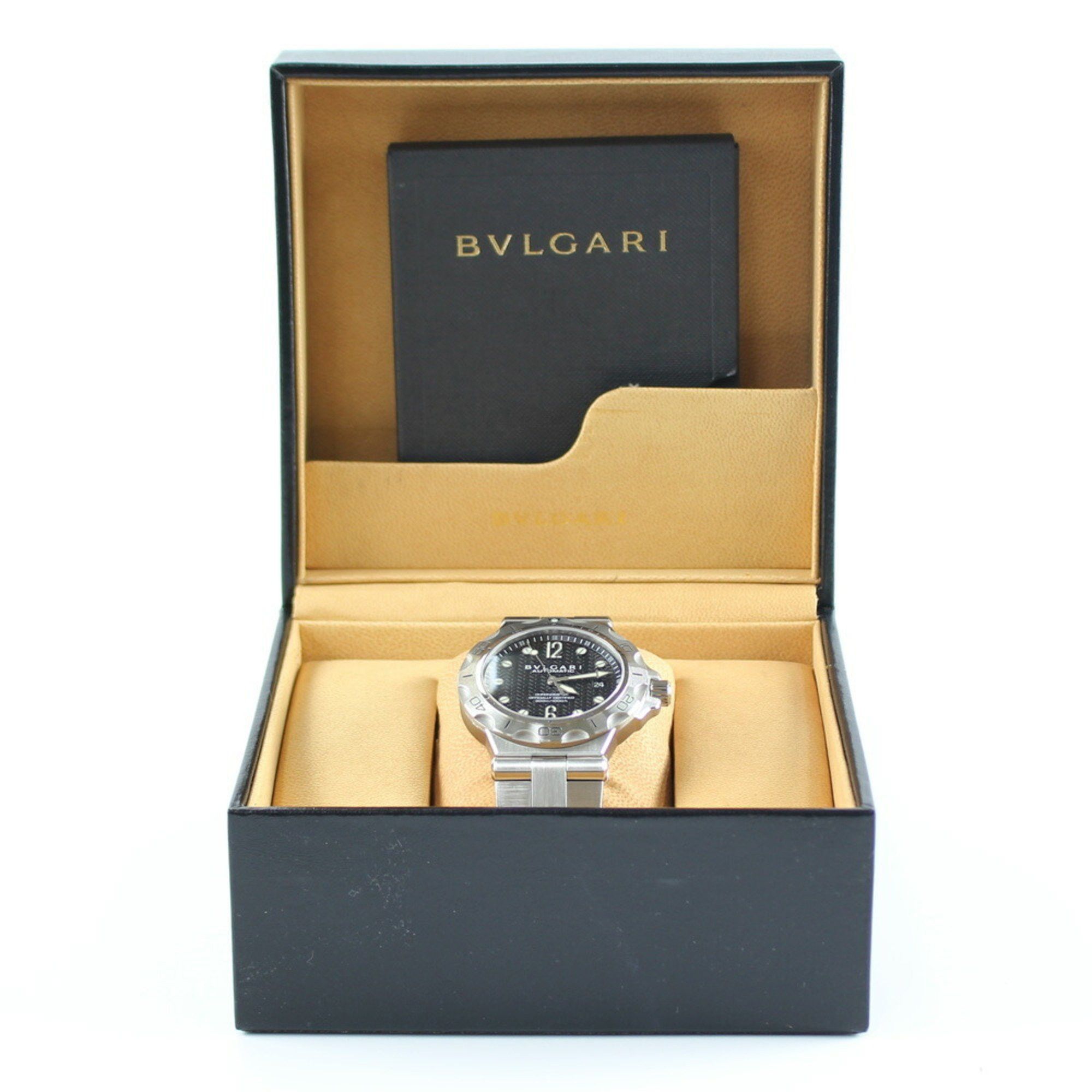 Bvlgari Bvlgari Diagono Scuba Watch Stainless Steel DP42SDS Automatic Men's BVLGARI Manufacturer's Finish Size ONE SIZE - 10 Thumbnail