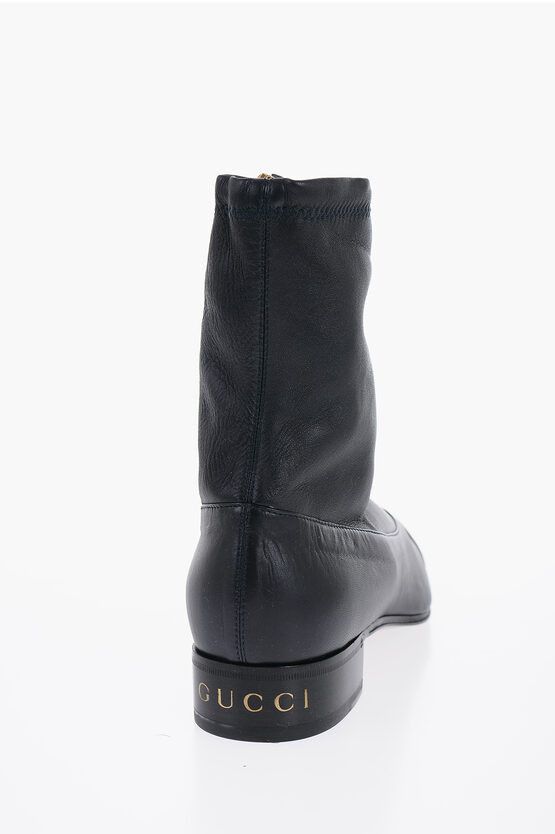 Gucci Boots with Lizard Leather Details Size US 10 / EU 43 - 2 Thumbnail