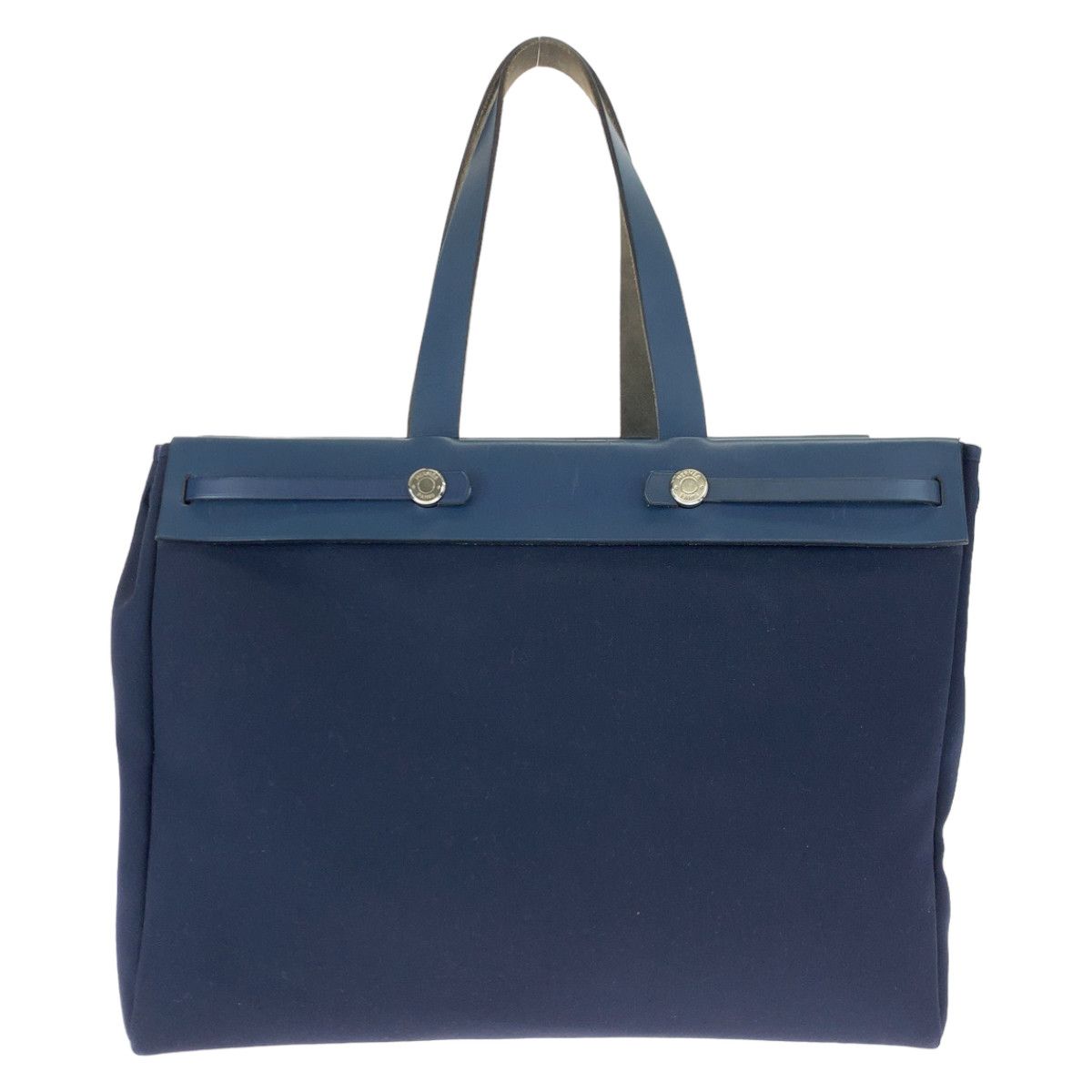 Hermes Hermes Hermes Canvas/Leather Aile Bag Cabas GM Tote Bag Canvas Tote Bag in Great Condition Size ONE SIZE - 2 Thumbnail