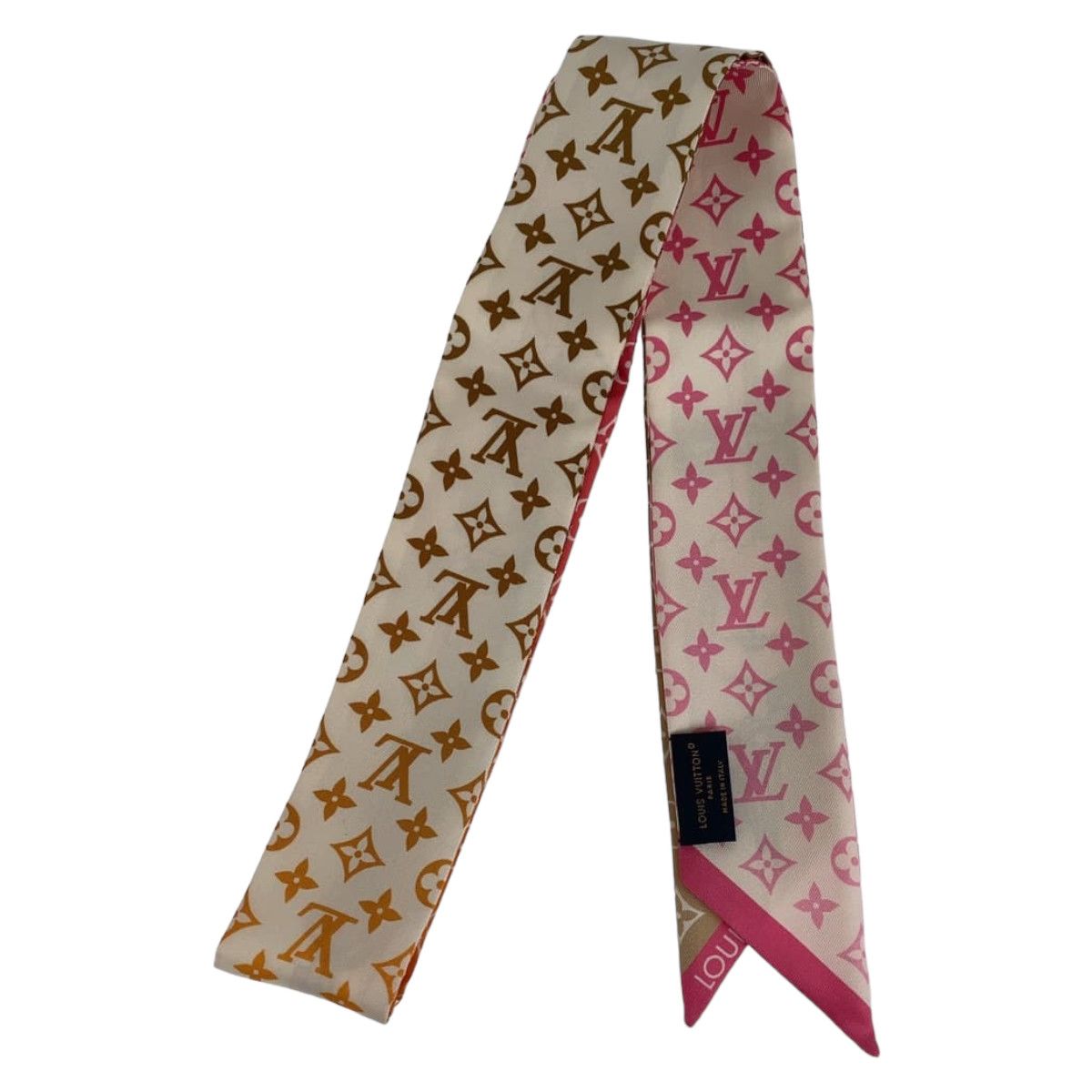 Louis Vuitton Louis Vuitton Louis Vuitton Silk Bandou BB Scarf M78453 Canvas Scarf M78453 in Very Good Condition Size ONE SIZE - 3 Thumbnail