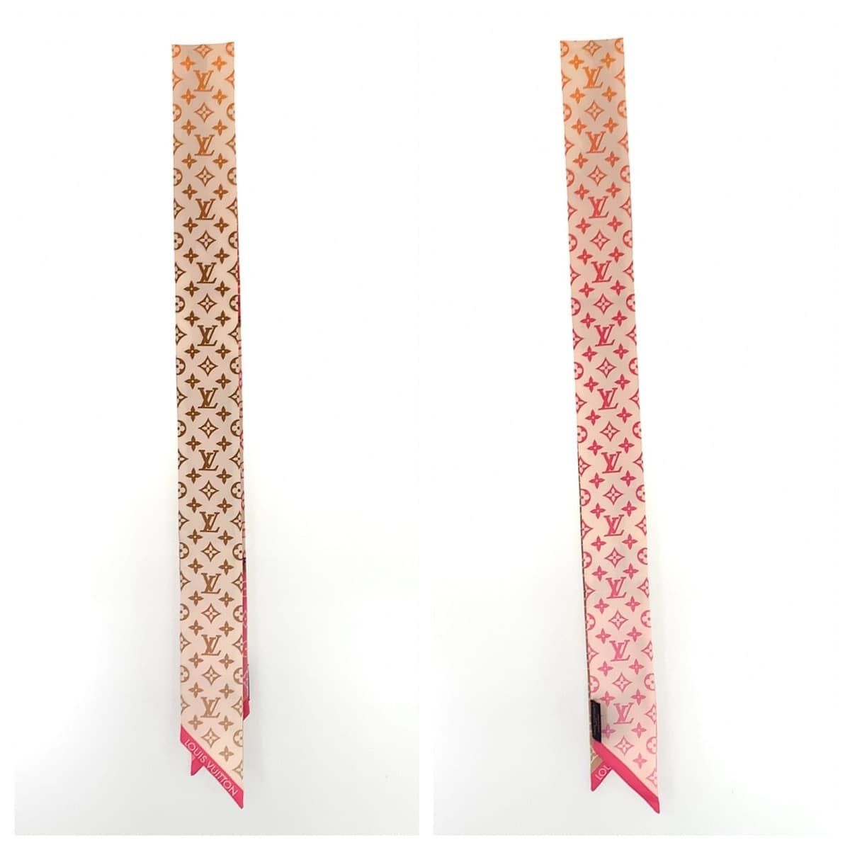 Louis Vuitton Louis Vuitton Louis Vuitton Silk Bandou BB Scarf M78453 Canvas Scarf M78453 in Very Good Condition Size ONE SIZE - 7 Thumbnail