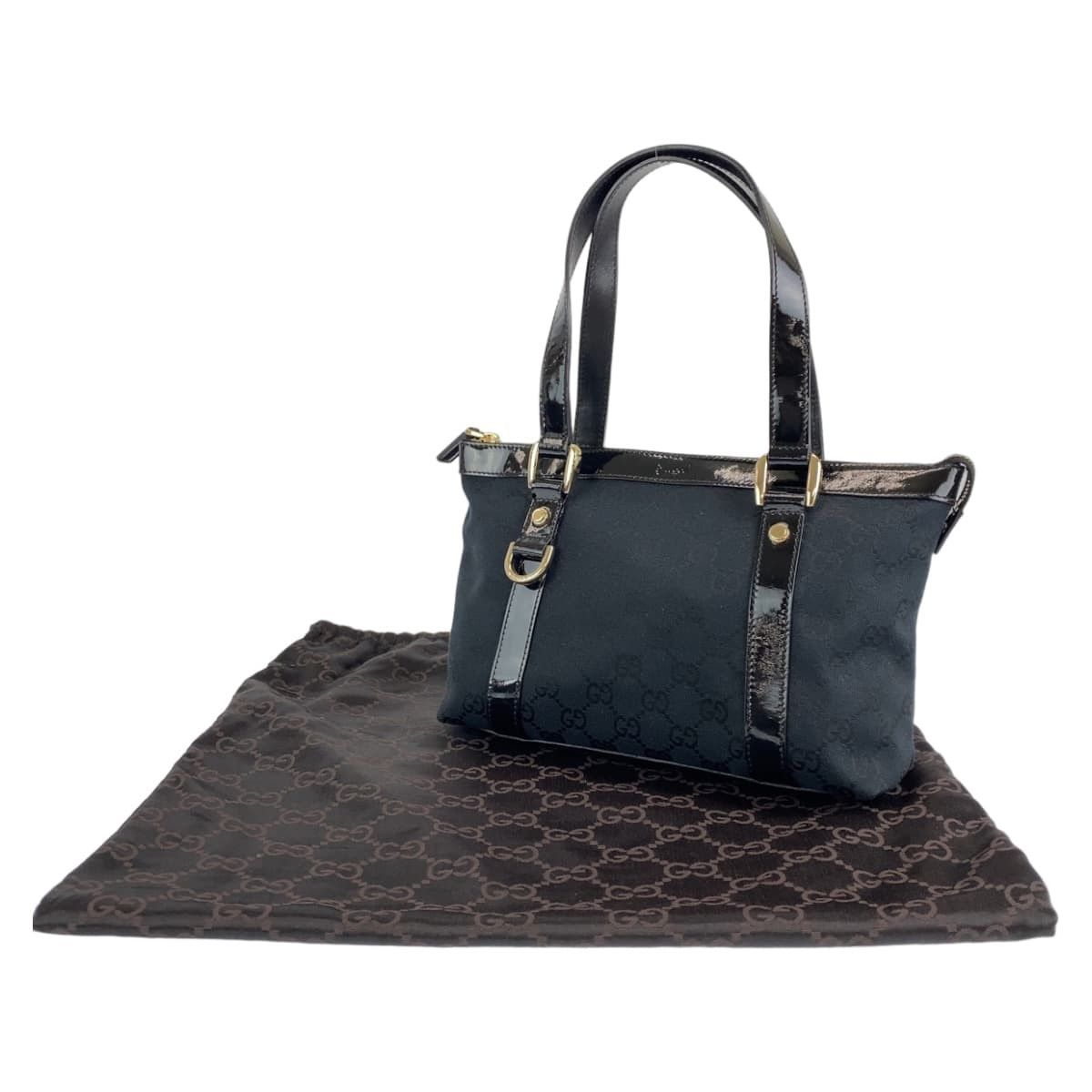 Gucci Gucci Gucci GG Canvas Abbey Tote Bag 141471 Canvas Tote Bag 141471 in Great Condition Size ONE SIZE - 9 Thumbnail