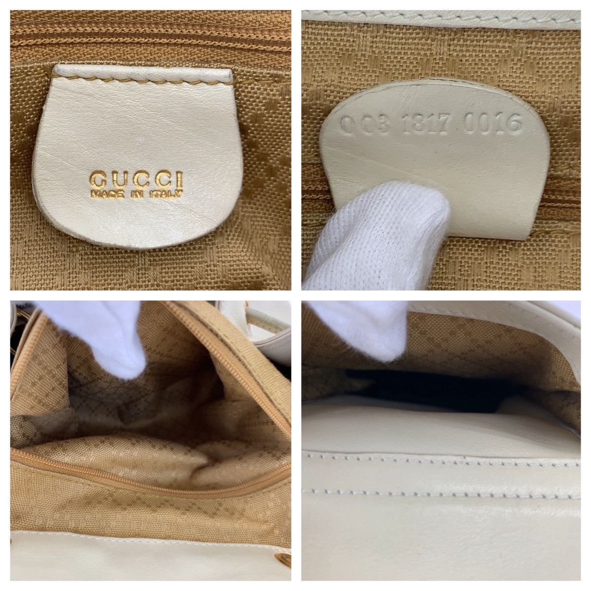 Gucci Gucci Gucci Leather Bamboo Backpack 00318170016 Leather Backpack 00318170016 in Very Good Condition Size ONE SIZE - 4 Thumbnail