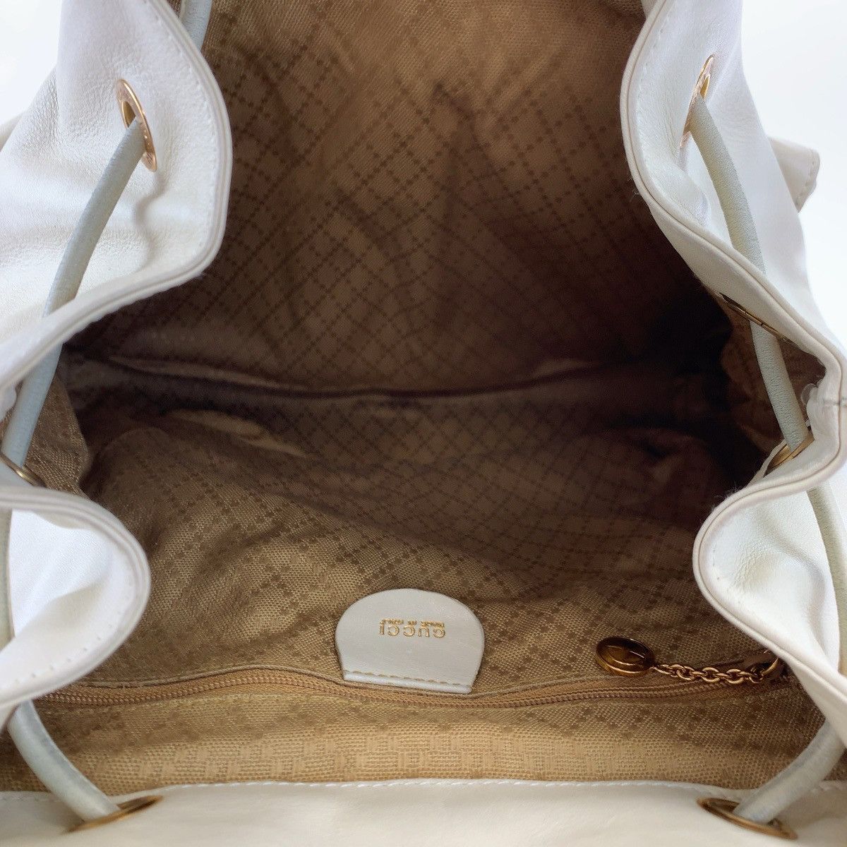 Gucci Gucci Gucci Leather Bamboo Backpack 00318170016 Leather Backpack 00318170016 in Very Good Condition Size ONE SIZE - 9 Thumbnail