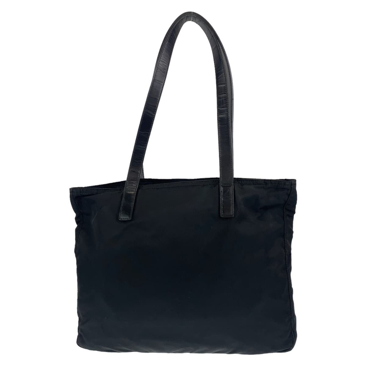 Prada Prada Prada Nylon Tessuto Logo Tote Bag Canvas Tote Bag Size ONE SIZE - 2 Thumbnail