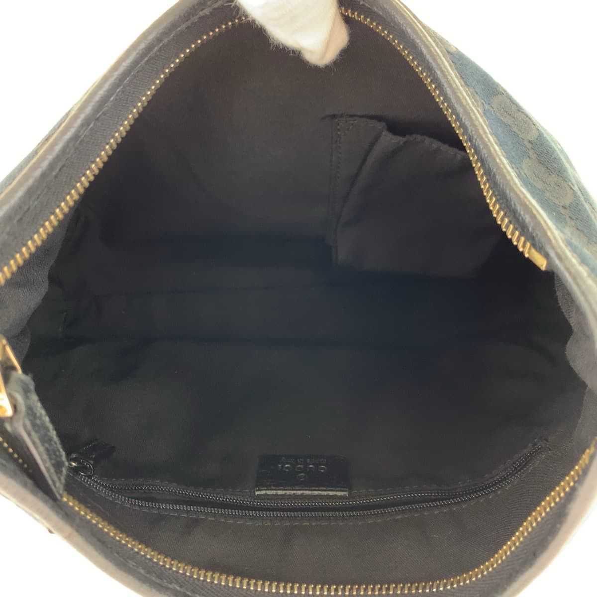 Gucci Gucci Gucci GG Canvas/Leather Abbey Tote Bag 130738 Canvas Tote Bag 130738 in Great Condition Size ONE SIZE - 8 Thumbnail