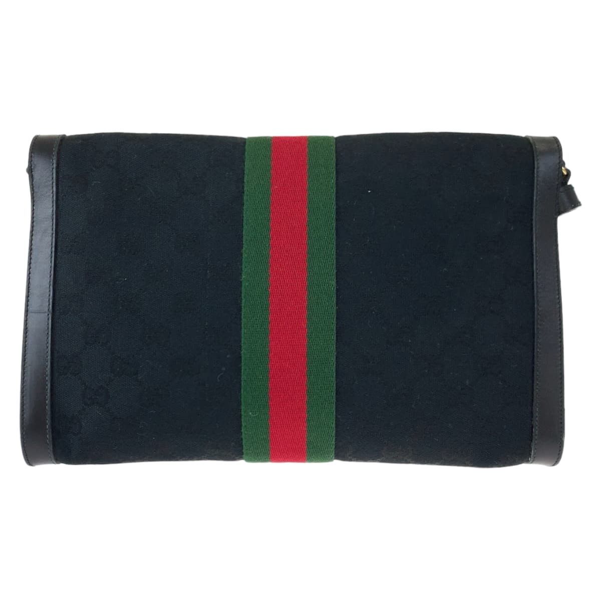 Gucci Gucci Gucci Vintage GG Canvas Leather Shoulder Bag 405794 Canvas Crossbody Bag 405794 in Very Good Condition Size ONE SIZE - 2 Thumbnail