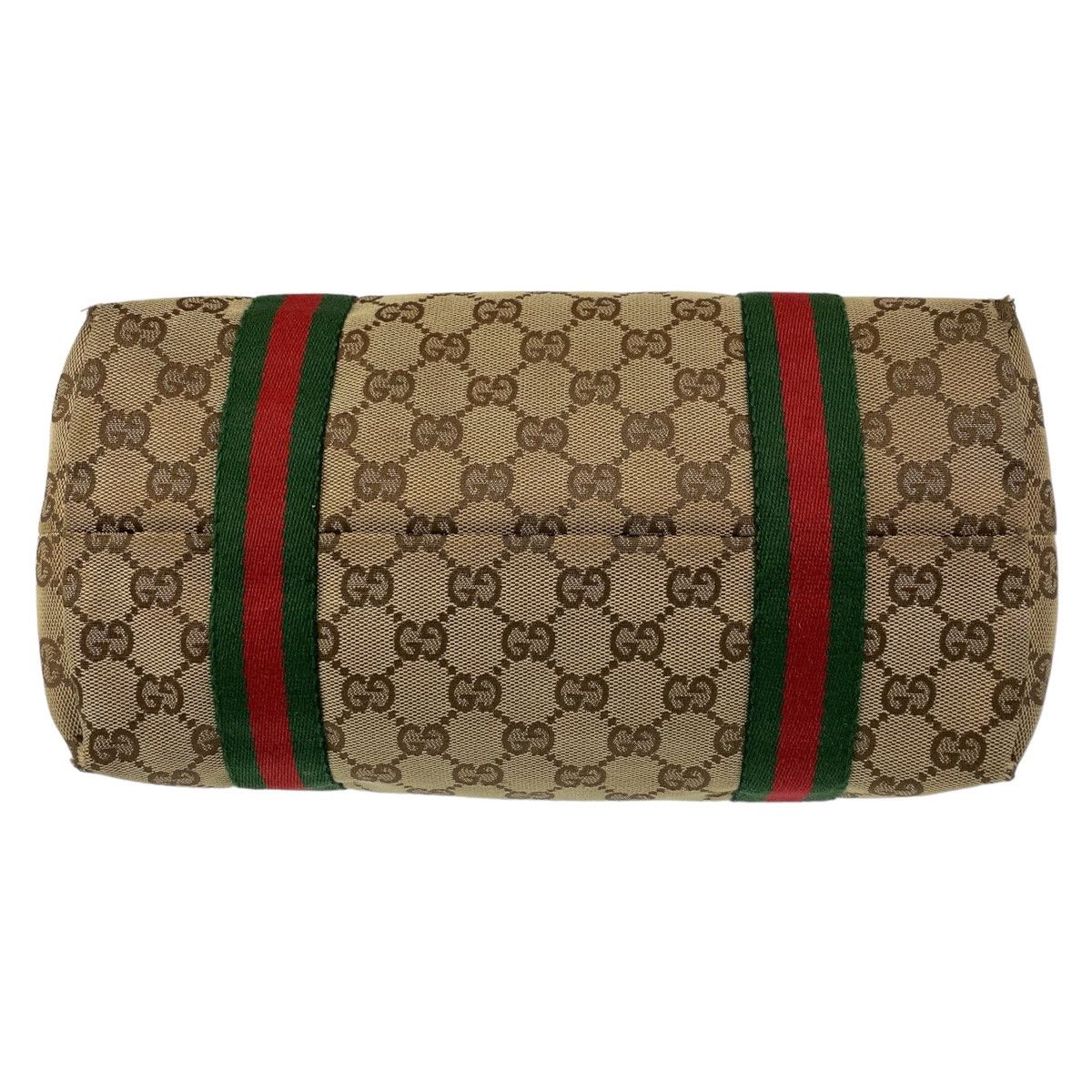 Gucci Gucci Gucci GG Canvas/Leather Tote Bag 137396 Canvas Tote Bag 137396 in Very Good Condition Size ONE SIZE - 8 Thumbnail