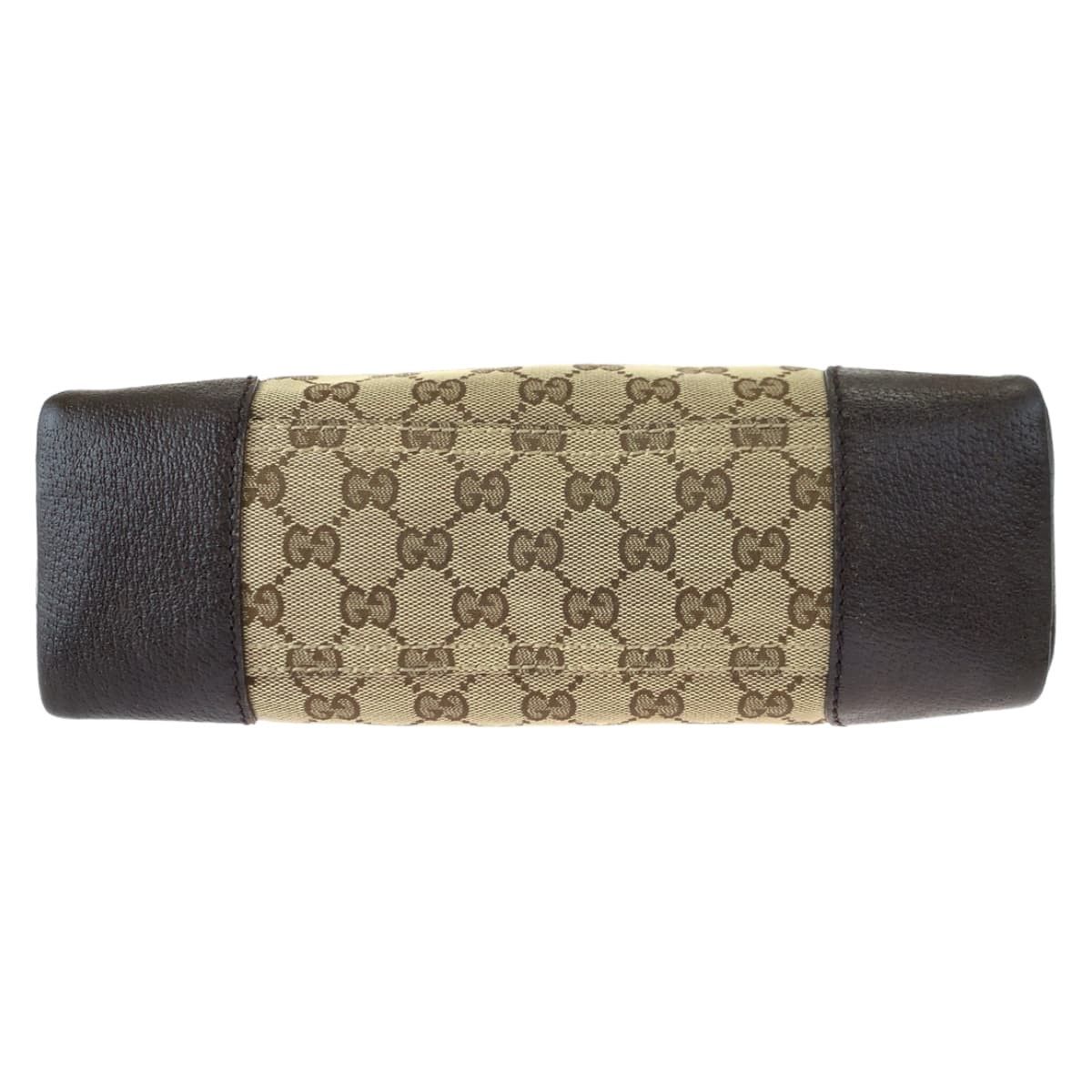 Gucci Gucci Gucci Beige Brown GG Canvas Leather Shoulder Messenger Bag 114273 Canvas Crossbody Bag 114273 in Very Good Condition Size ONE SIZE - 9 Thumbnail